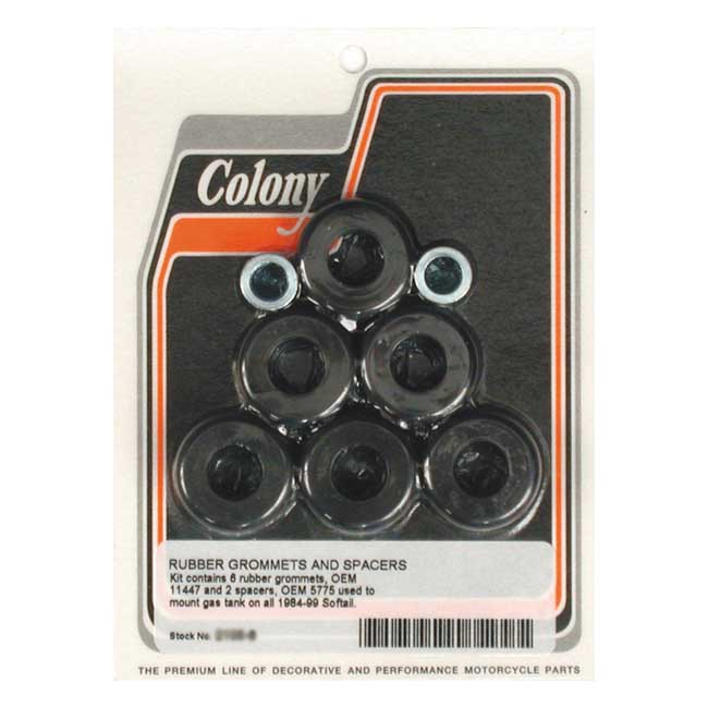 COLONY bensintank GROMMET & distans KIT