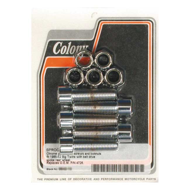 COLONY SPROCKET BOLT & NUT KIT
