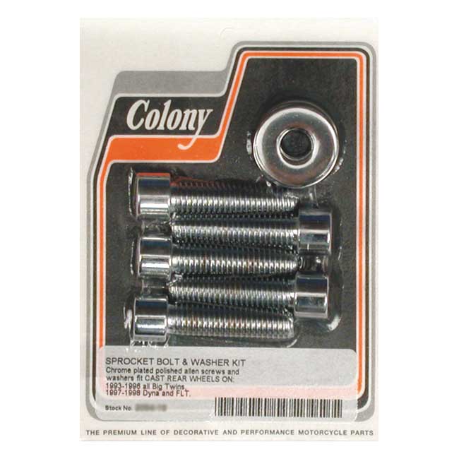 COLONY 7/16 SPROCKET BOLT KIT