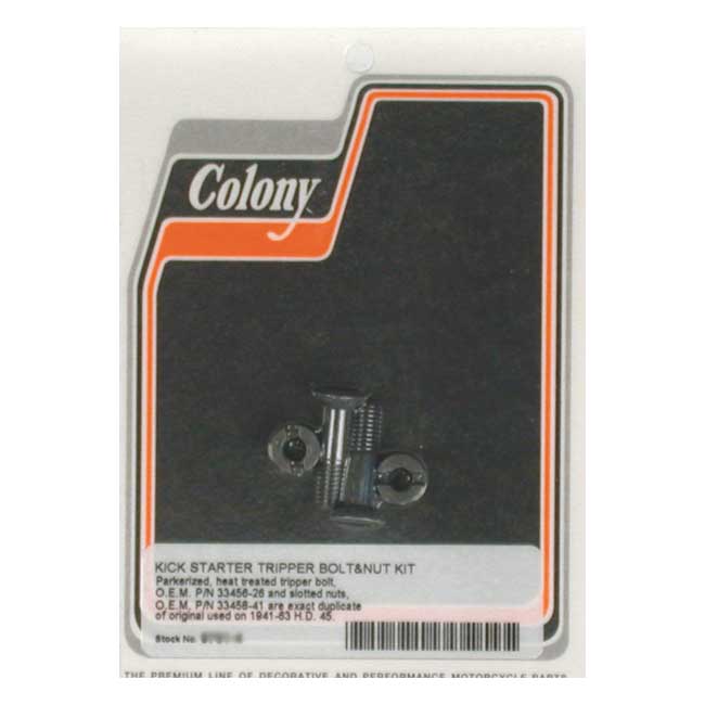 COLONY KICKSTART TRIPPER BOLT & NUT KIT