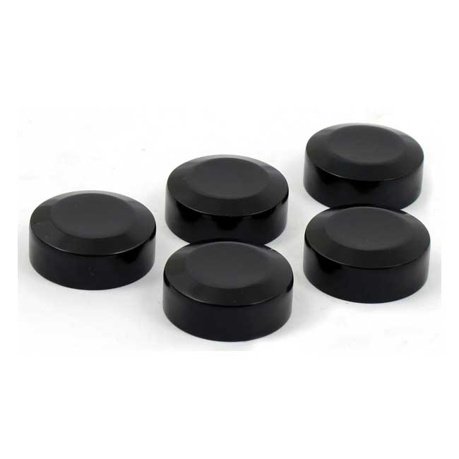Rear pulley bolt cover kit. Black