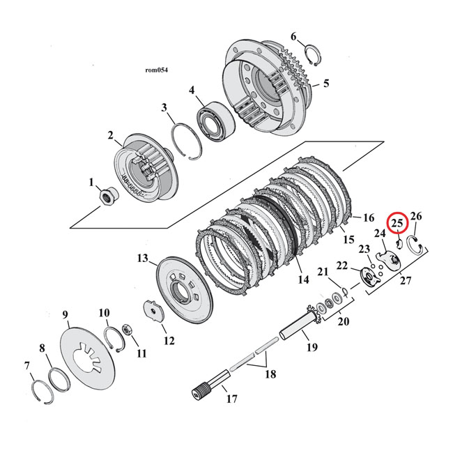 Release coupling, clutch