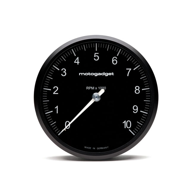 Motogadget, Chronoclassic 2 'Tacho Face'. 10.000RPM. Black B