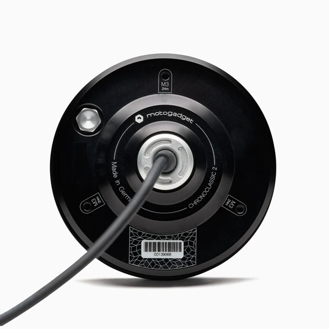 Motogadget, Chronoclassic 2 'Speedo Face'. Black bezel