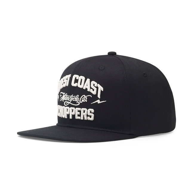 WCC MOTOCYCLE CO. FLATBILL HAT BLACK