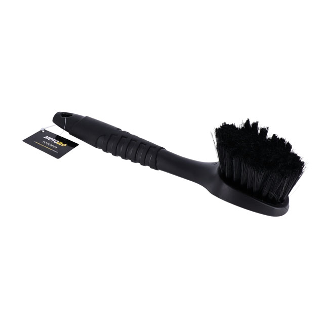 MotoGlo, scrub brush