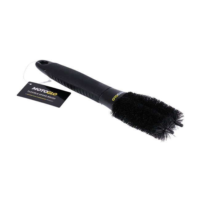 MotoGlo, flexible spoke brush