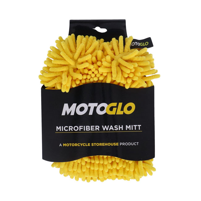 MotoGlo, microfiber wash mitt