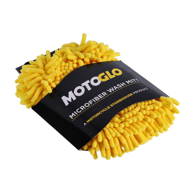 MotoGlo, microfiber wash mitt