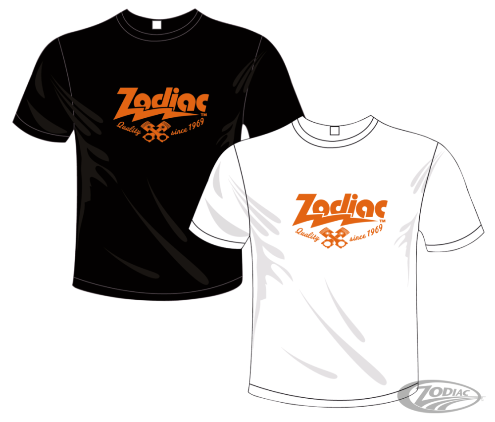 ZODIAC CUSTOM PRODUCTS T-SHIRT