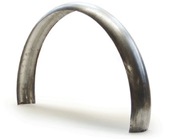 Framskärm 670mm, m. rundprofil (ämne)