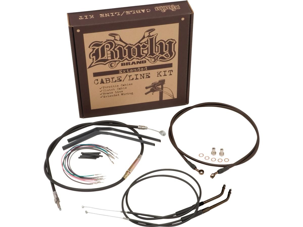 Burly Apehanger Cable/Line Kit 14"