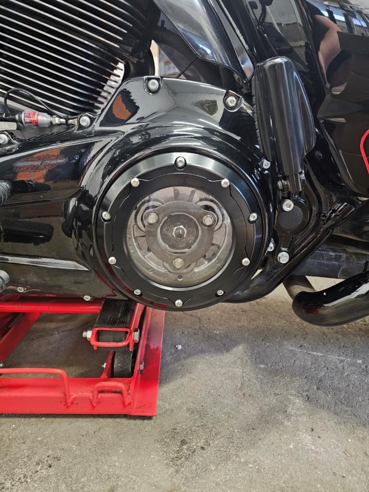 Black Clarity Derby Cover