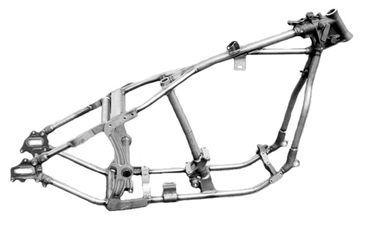 HD "Softailram" gjutna fästen