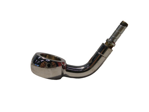 Presskoppling banjo 70° 10 mm rostfri