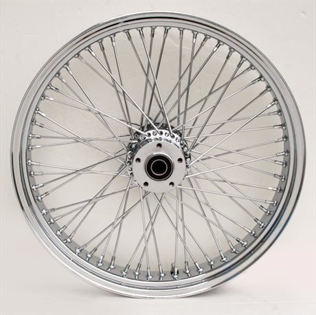 21X3.5" BILLET HUB 60 SPKE, DUAL DISC