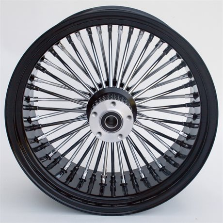 KINGSPOKE,REAR,BK& CHROME,18X8.5"