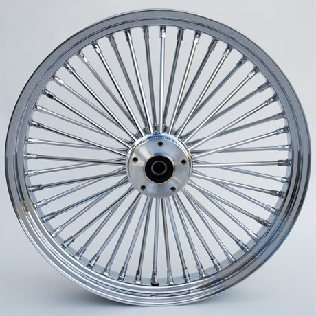 WHEEL, KNG SPKE, FT, CHROME, 23X3.5"