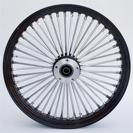 KING SPOKE, FT, BLK & CHROME, 23X3.5, D