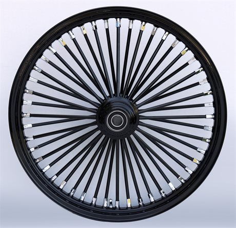 KING SPOKE BLACK/BLACK, 21X2.15, SINGLEDISC