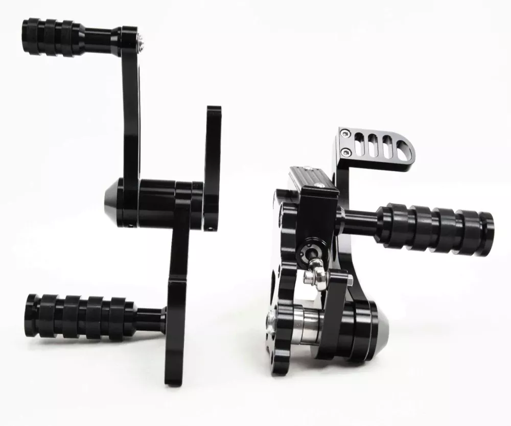 Ultima Fotreglage Softail 2000-2017 Svart