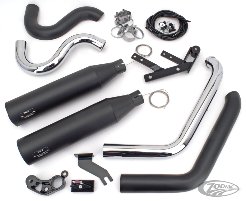MCJ ADJUSTABLE 2-INTO-2 FOR MILWAUKEE EIGHT SOFTAIL