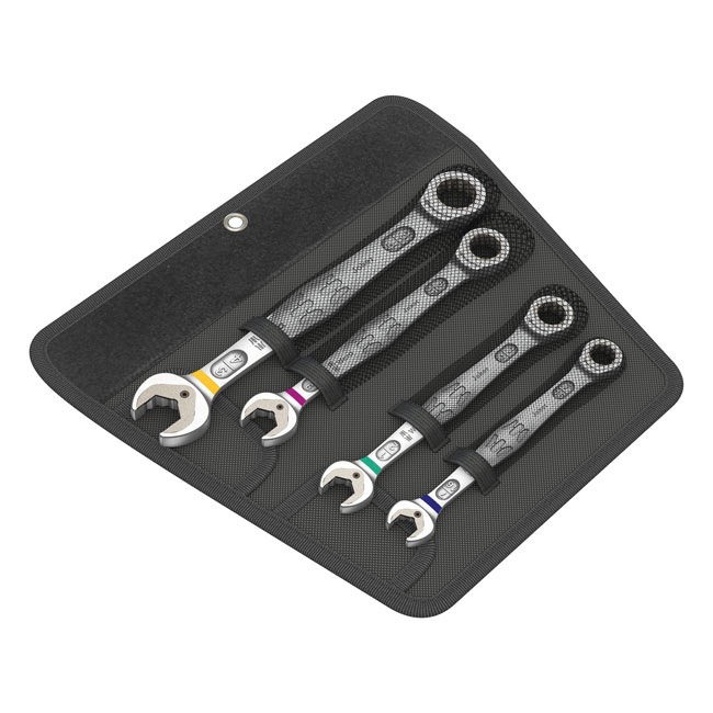 Wera ratcheting wrench set Joker open/ box end - US sizes