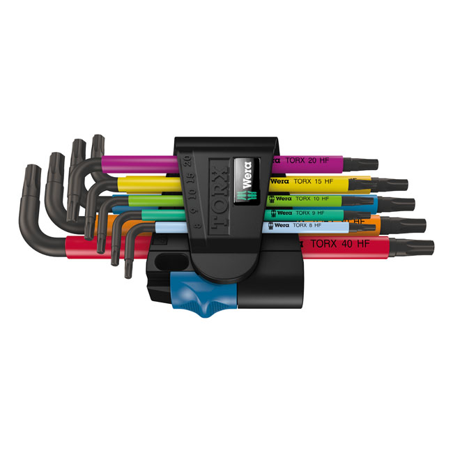 Wera TorxÂ® key set multicolor