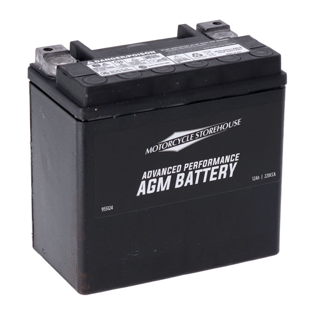 MCS, Advance Series - AGM sealed battery. 12V, 14Ah, 220CCA
