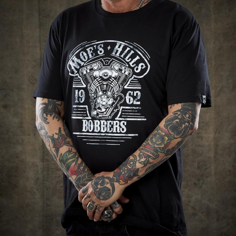 MOE'S HILLS BOBBER'S ENGINE TEE