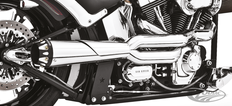 FREEDOM PERFORMANCE AMERICAN OUTLAW HIGH - Chrome with black sculpted tip