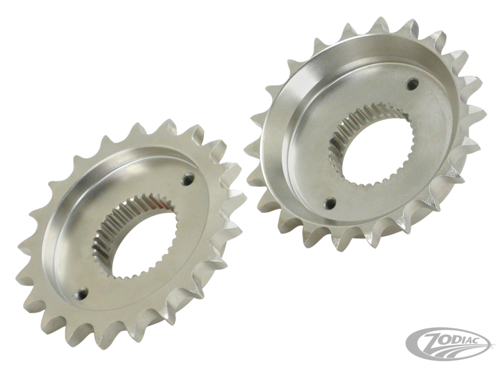 OFF-SET TRANSMISSION CHAIN SPROCKETS