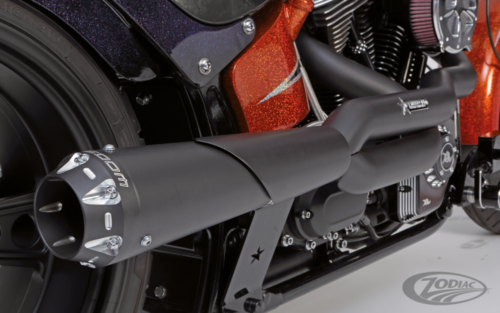 FREEDOM PERFORMANCE AMERICAN OUTLAW HIGH - Chrome with black sculpted tip