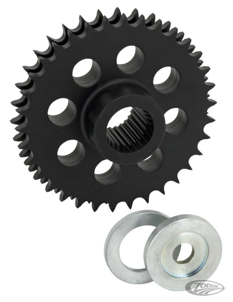 Solid compensating sprocket, stock 34 tooth