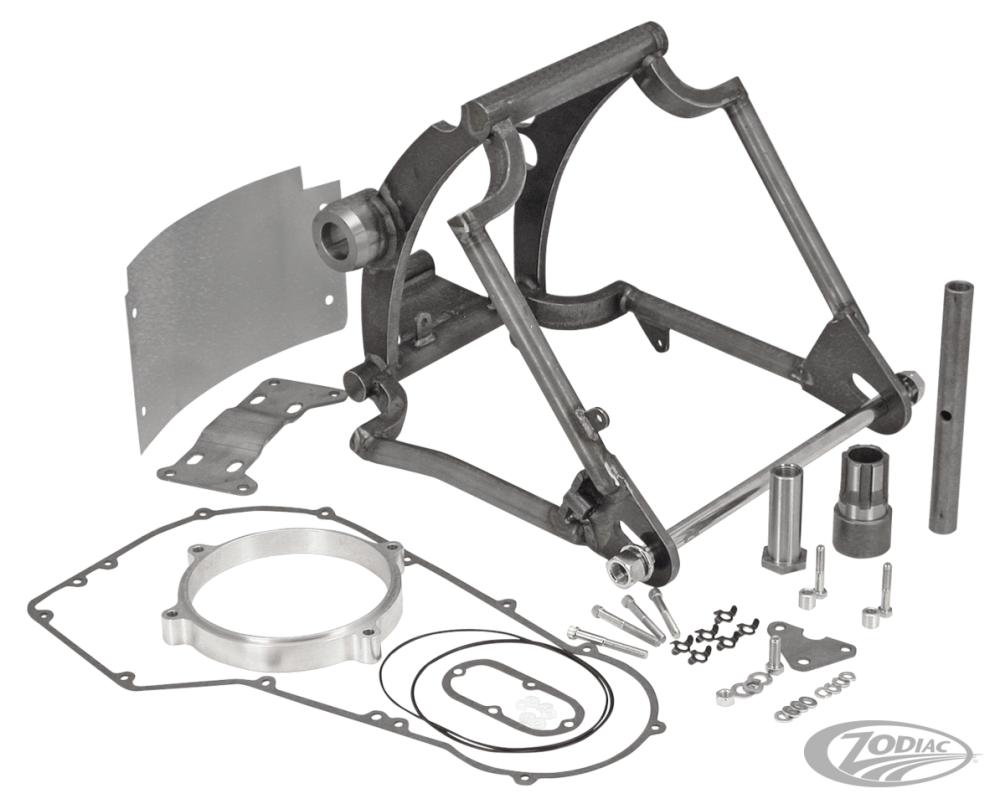 Super-Ass swingarm kit for 1991-1999 Softail and Wide-Tail frames