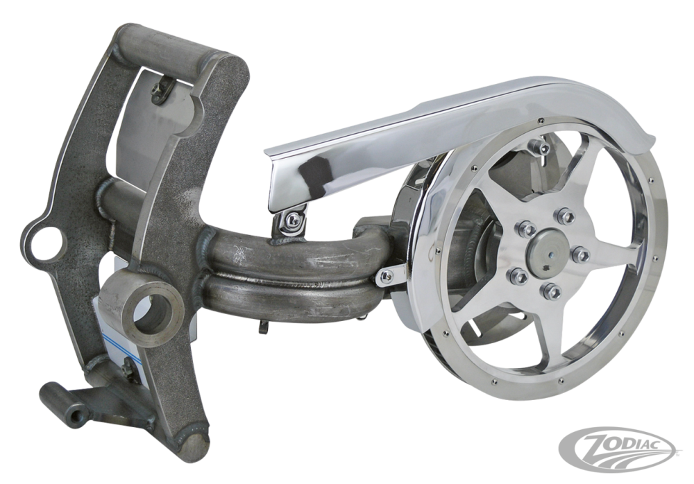 SINGLE-SIDED SWINGARM FOR SOFTAIL