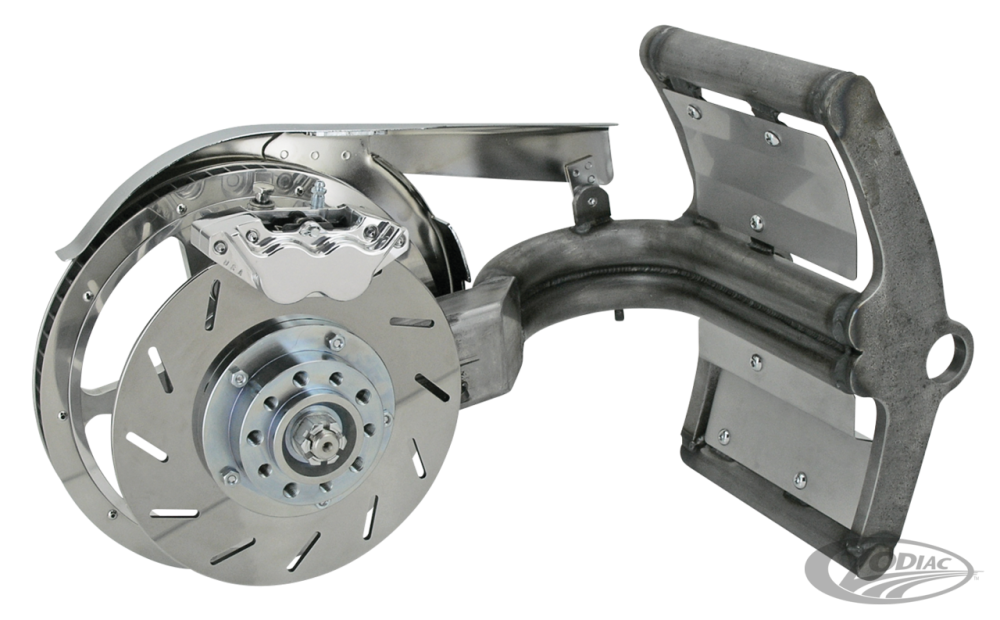 SINGLE-SIDED SWINGARM FOR SOFTAIL