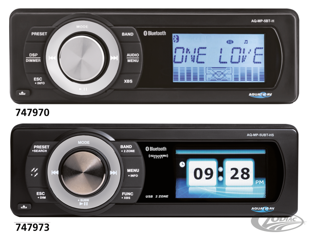 AQUATIC FACTORY REPLACEMENT STEREO FOR TOURING