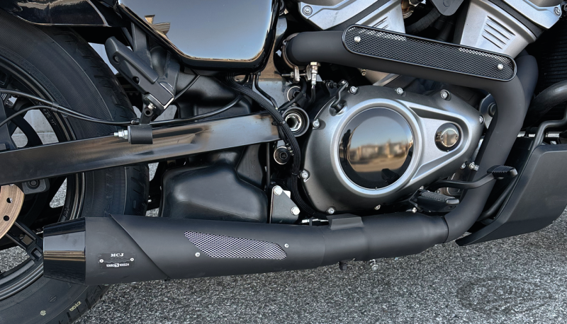 MCJ ADJUSTABLE 2-INTO-1 EXHAUST FOR RH975 NIGHTSTER
