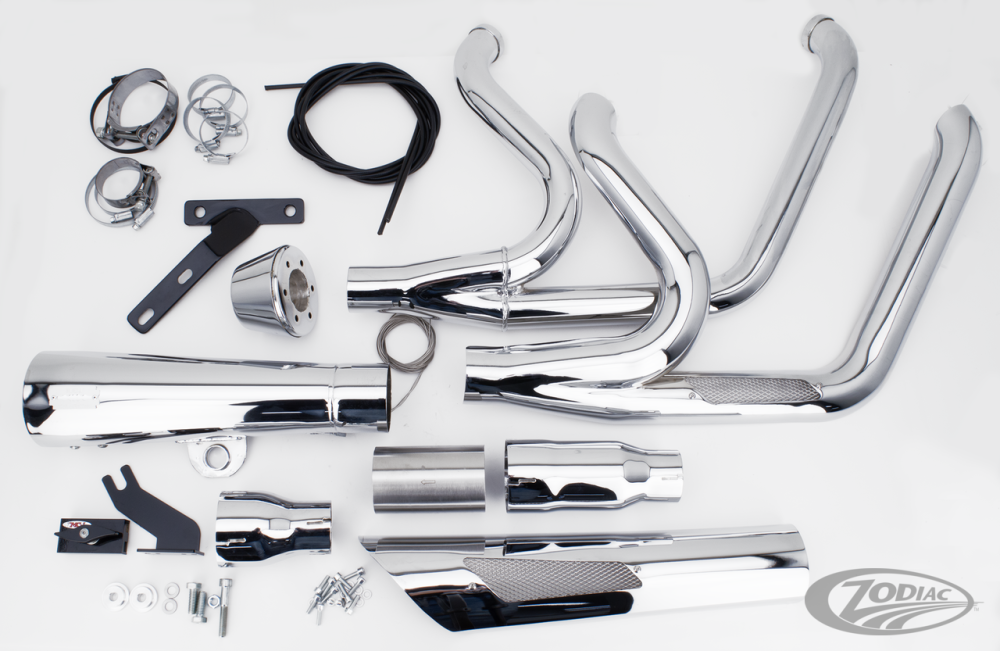 MCJ ADJUSTABLE 2-INTO-1 FOR MILWAUKEE EIGHT SOFTAIL