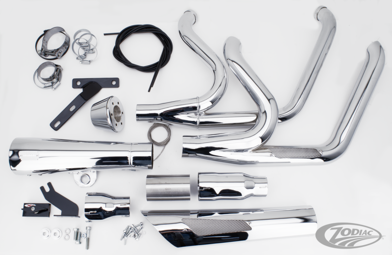 MCJ ADJUSTABLE 2-INTO-1 FOR MILWAUKEE EIGHT SOFTAIL