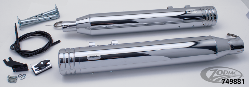 MCJ ADJUSTABLE EXHAUSTS FOR TOURING