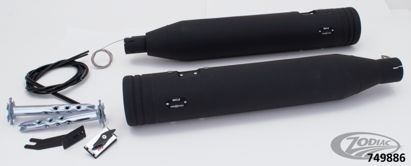 MCJ ADJUSTABLE EXHAUSTS FOR TOURING