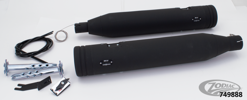 MCJ ADJUSTABLE EXHAUSTS FOR TOURING