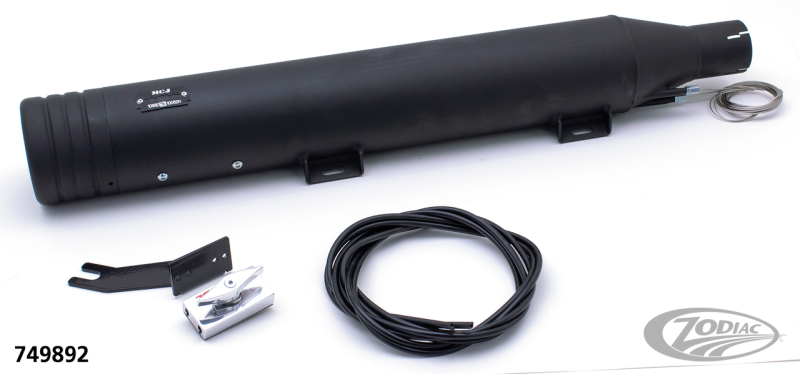 MCJ ADJUSTABLE EXHAUSTS FOR MILWAUKEE EIGHT SOFTAIL