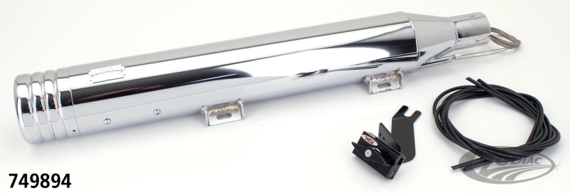 MCJ ADJUSTABLE EXHAUSTS FOR MILWAUKEE EIGHT SOFTAIL