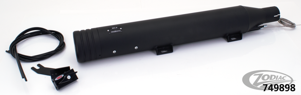 MCJ ADJUSTABLE EXHAUSTS FOR MILWAUKEE EIGHT SOFTAIL