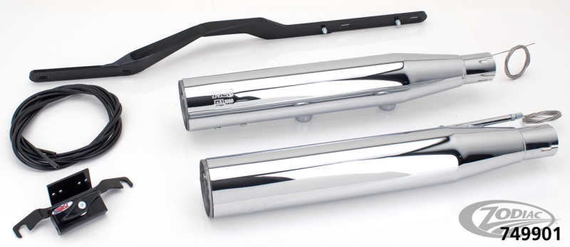 MCJ ADJUSTABLE EXHAUSTS FOR SPORTSTER