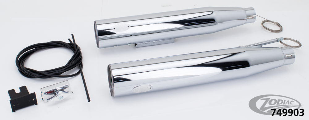 MCJ ADJUSTABLE EXHAUSTS FOR DYNA