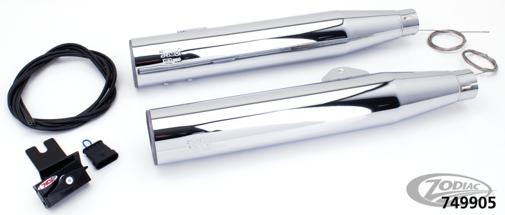 MCJ ADJUSTABLE EXHAUSTS FOR DYNA